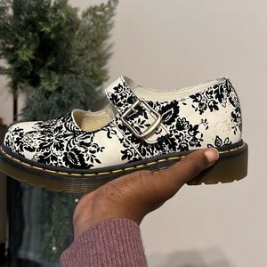 Dr Marten Embroiled Mary Jane Shoes